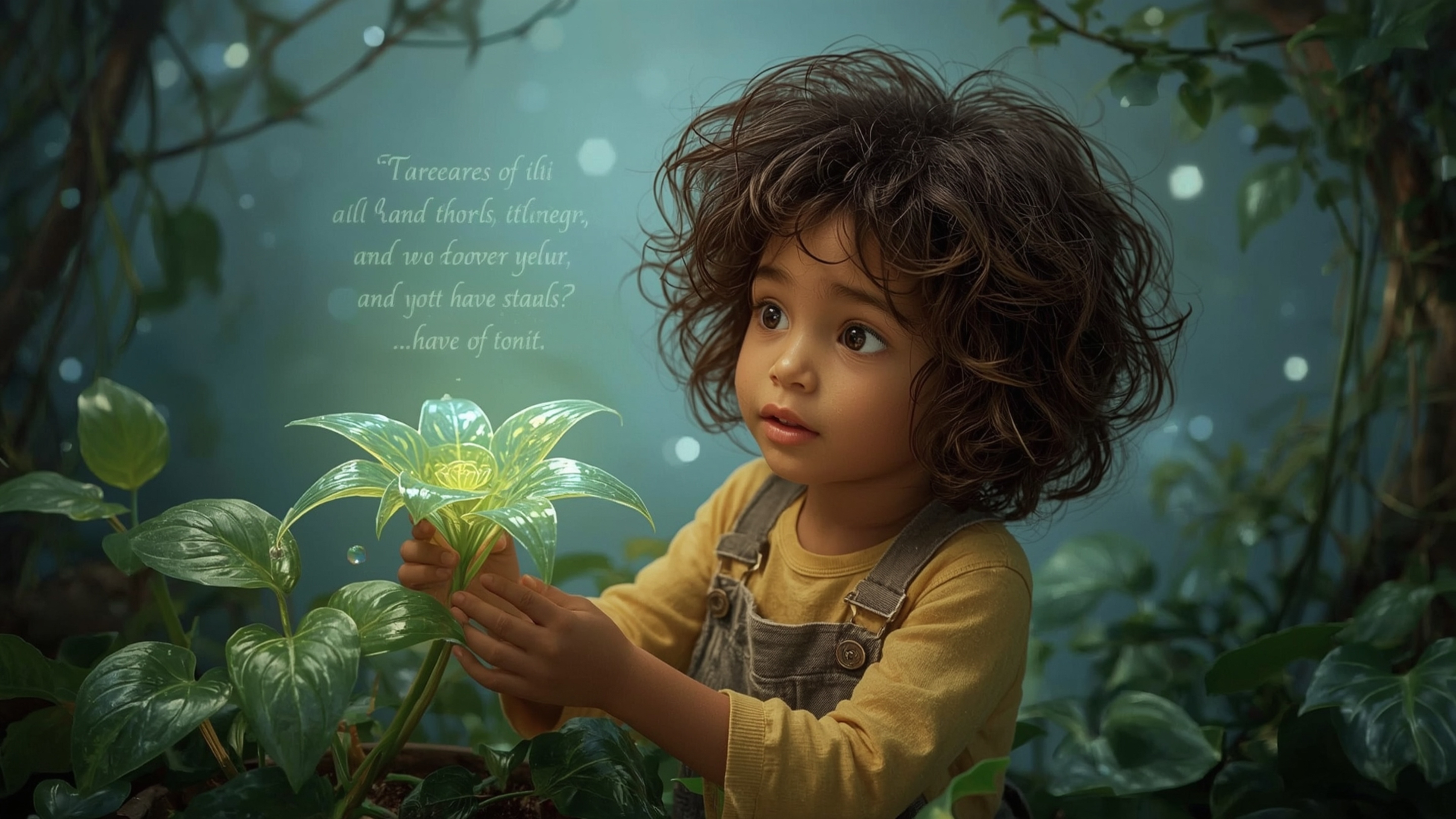 In a vibrant, cinematic photograph rendered in a hyper-realistic, Pixar-inspired style, a dynamic science fair duo unwittingl