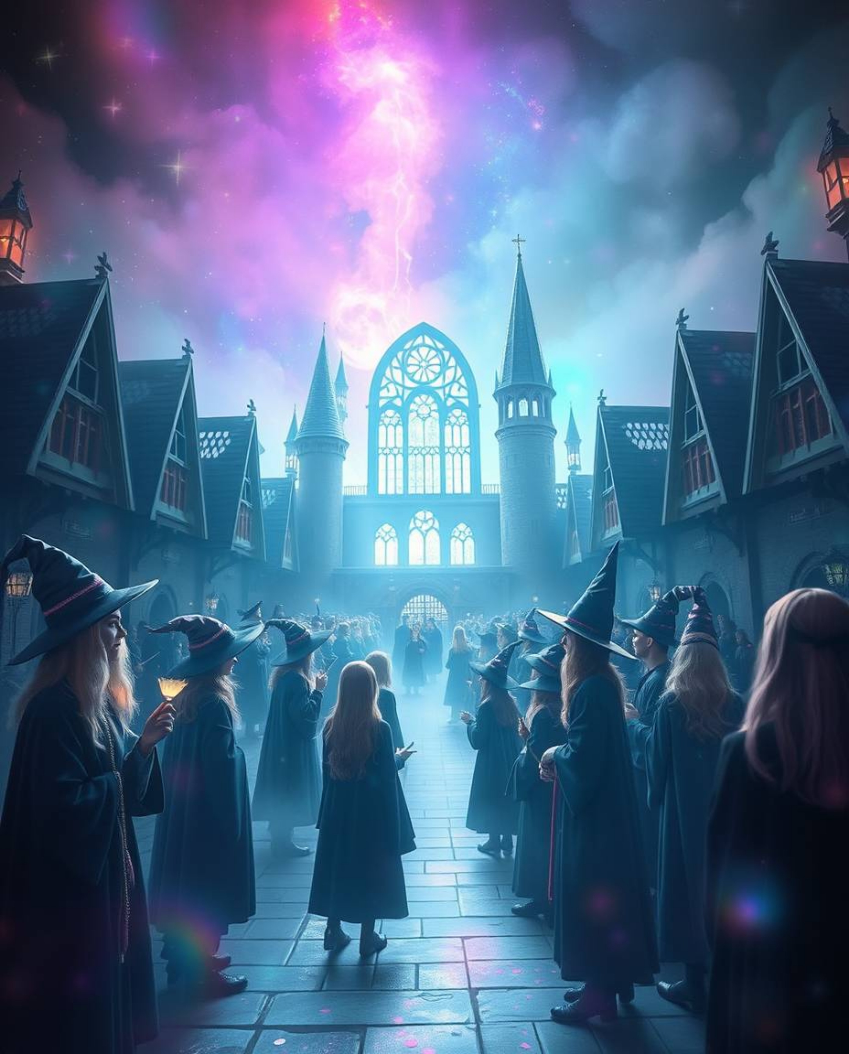 Explore a world of iridescent colors and an ethereal spiritual vibe, centered around a magical school brimming with young wiz