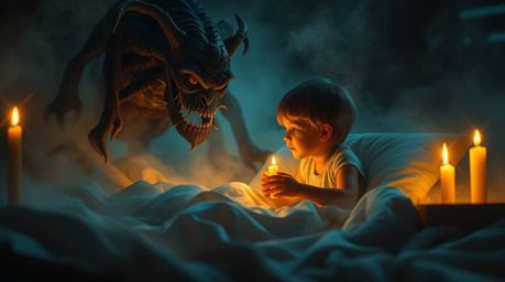 Experience an ethereal and spiritual vibe where a monster under the bed transforms into a child's best friend. Immerse yourse