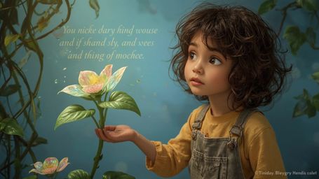A highly detailed, high-resolution stock photo of a curious and intelligent homeschooled child, reminiscent of Pixar's whimsi