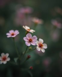 Explore stunning long exposure flower photography featuring smooth gradient transitions and tight close-ups of blooming flowe