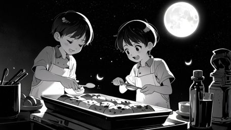 Experience a magical moment in this stunning, Pixar-style anime about a kid's unique friendship with the moon. This heartwarm