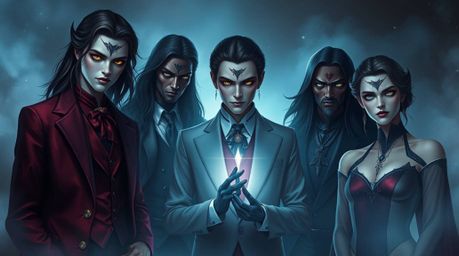 Discover Flow State, a sophisticated team of misfit heroes united by an ethereal, spiritual bond.  Rich burgundy and deep blu