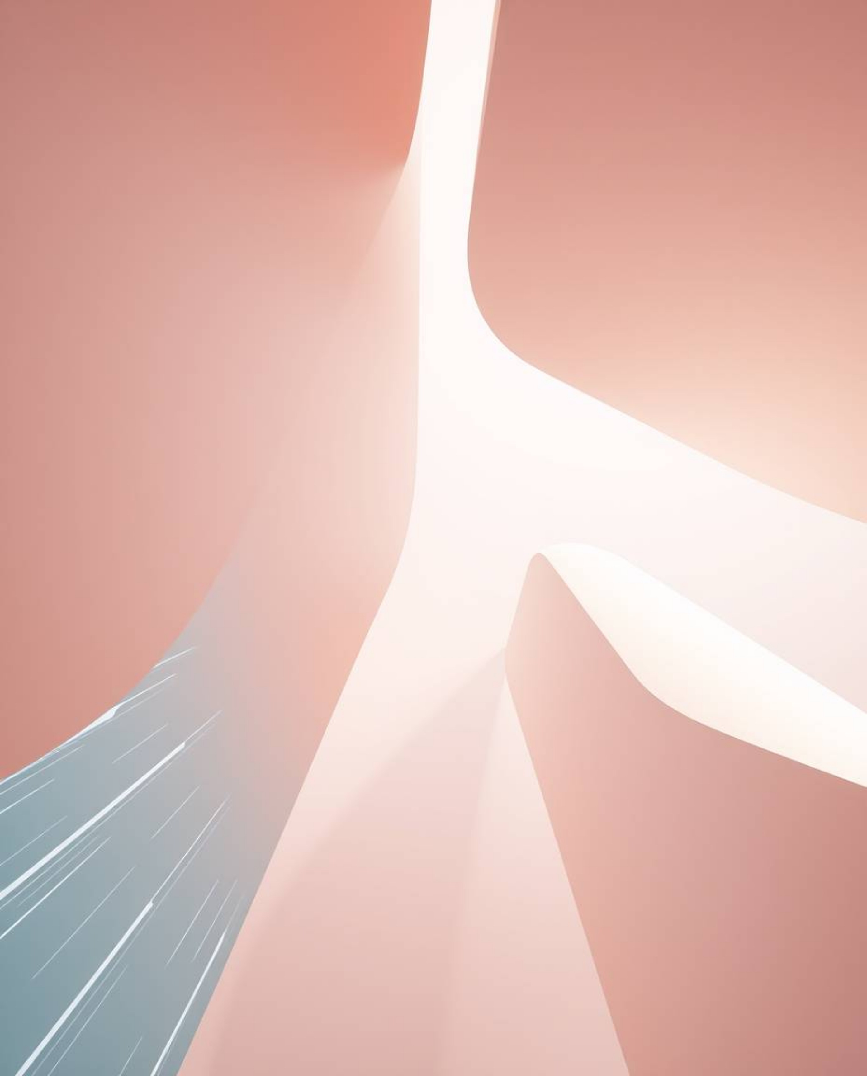 A captivating high-angle shot showcases abstract shapes imbued with glitch effects, fragmentation, and scanlines.  The gentle