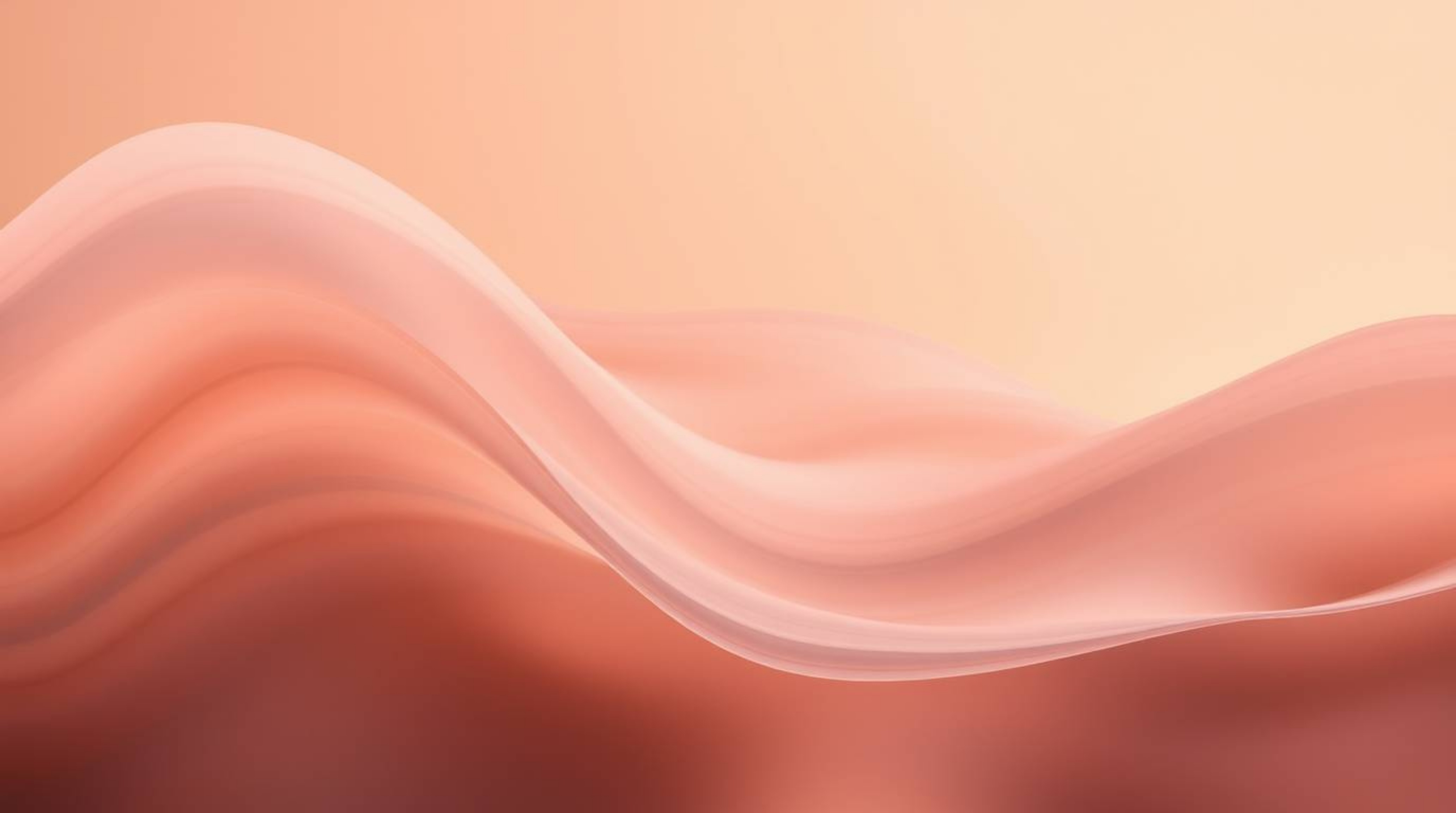 This captivating fine art photograph showcases a fluid abstract wave with a mesmerizing pastel gradient texture.  The image b