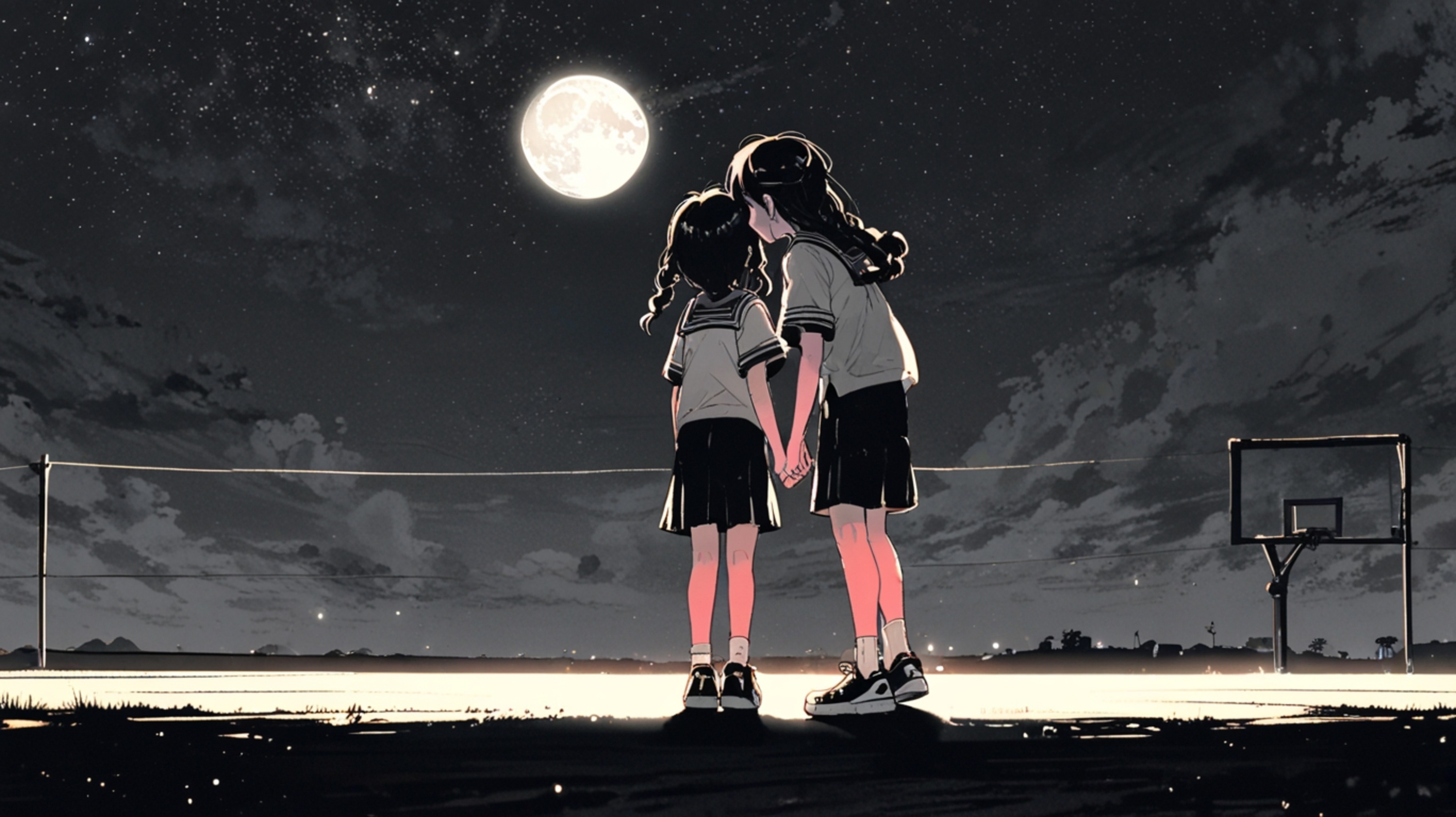 Step into a world of magic with this enchanting, Pixar-style anime telling the story of a kid's unique friendship with the mo