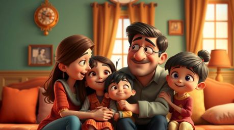 Capture the warmth and emotion of a heartfelt family reunion in stunning, commercial-quality detail with this high-resolution