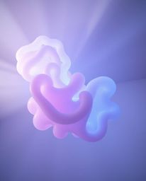 Explore mesmerizing abstract liquid forms captured in stunning 3D with soft pastel colors and ethereal soft lighting. These l