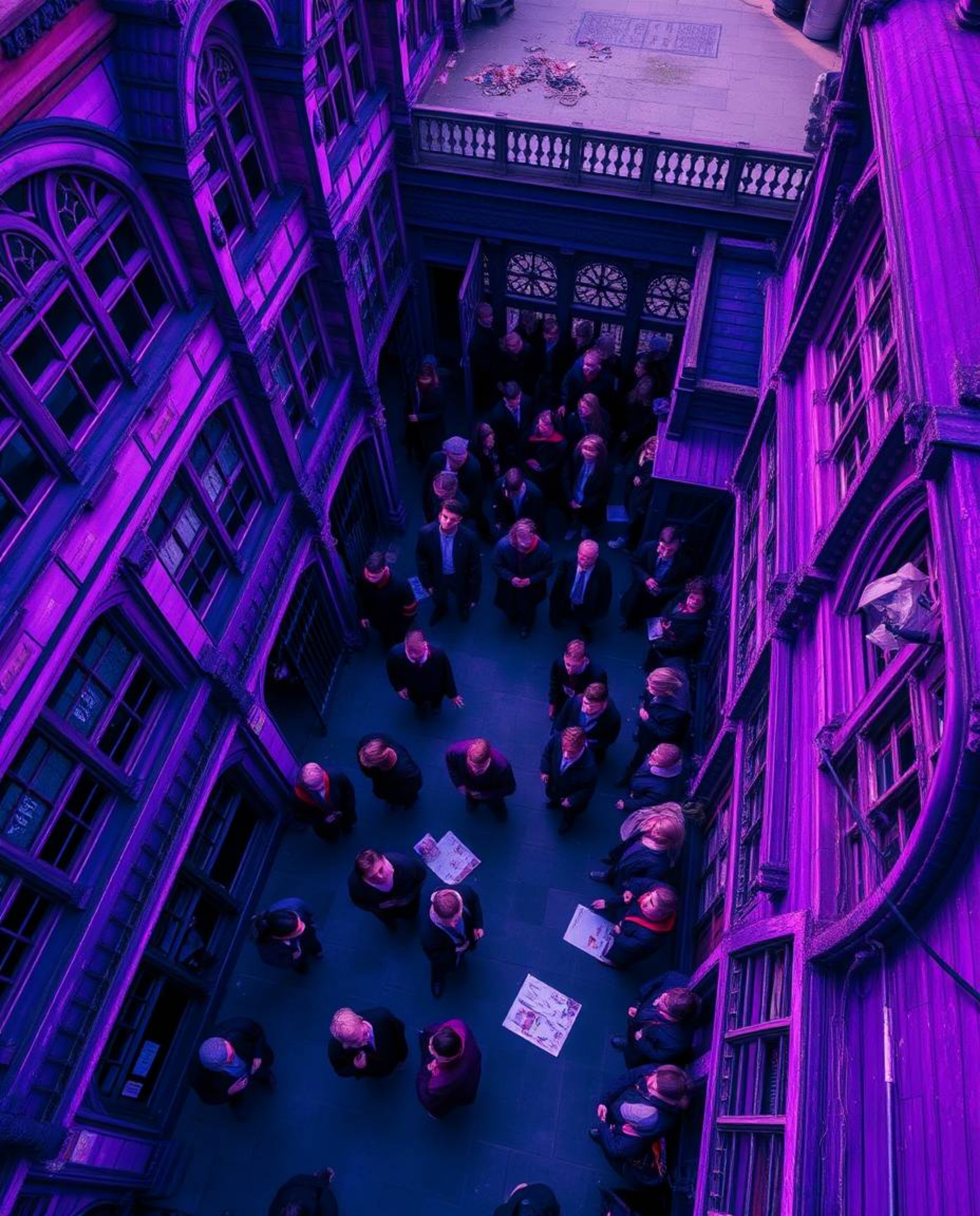 Discover captivating street photography capturing a magical school filled with young wizards.  Experience spontaneous, candid