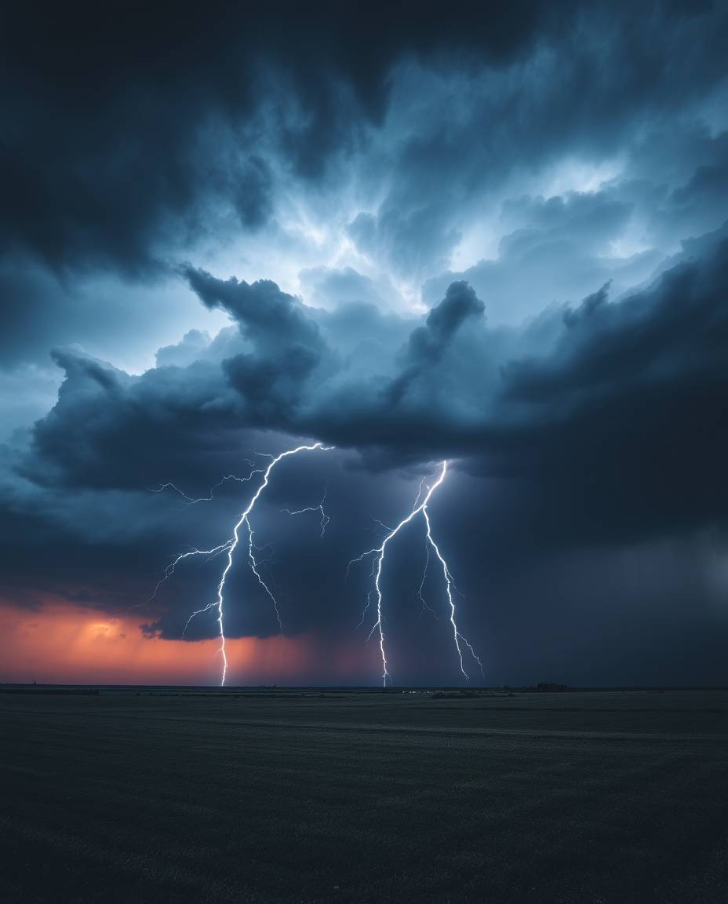 Explore a series of surreal storm interpretations, ranging from sharp focus subjects against soft backgrounds to chaotic scen