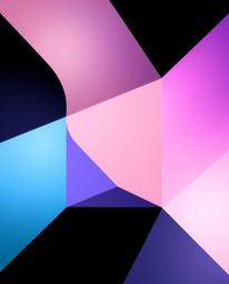 Explore stunning geometric pattern wallpaper designs featuring soft pastel gradients and a modern aesthetic. These wallpapers