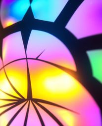 Explore the captivating world of iridescent colors and retro-inspired geometric optical illusions. This collection features t