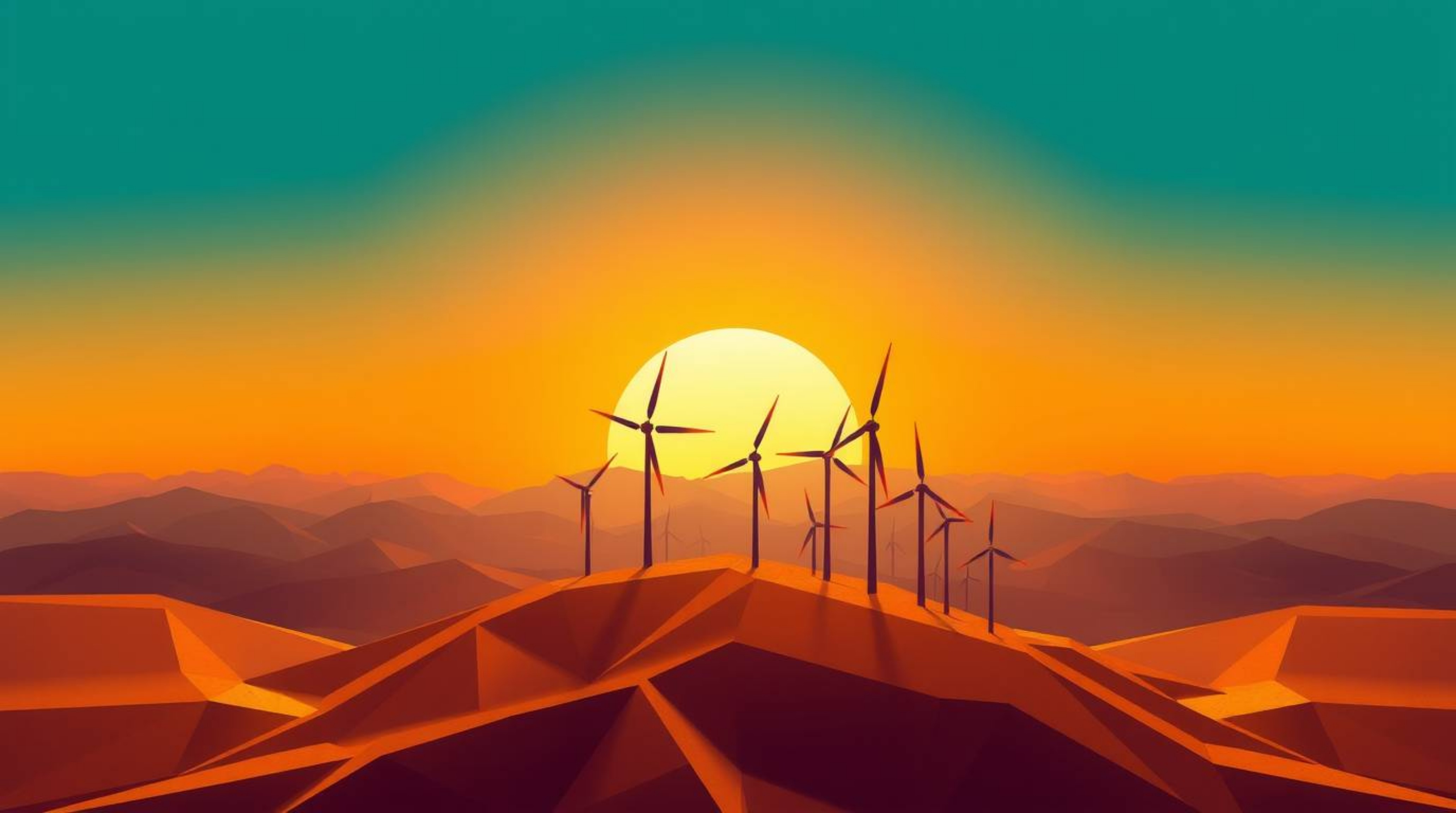 A stunning large-scale origami illustration depicts a heroic, futuristic scene.  Witness a breathtaking sunset casting a gold