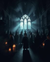 Discover a captivating magical school brimming with young wizards. Immerse yourself in a mysterious world of intense black t