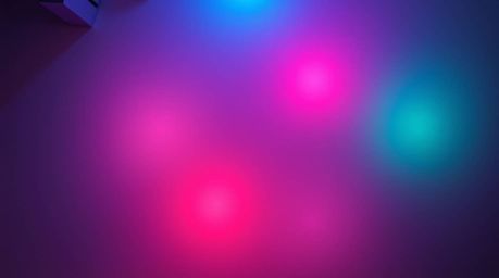Explore mesmerizing abstract art featuring an overhead bird's eye view perspective and glowing bioluminescent colors. This pi