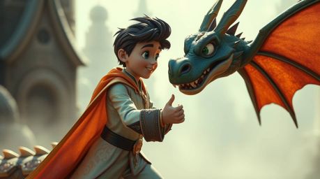 Explore a captivating collection of fine art photography featuring a charming prince bravely battling a dragon in a unique 19
