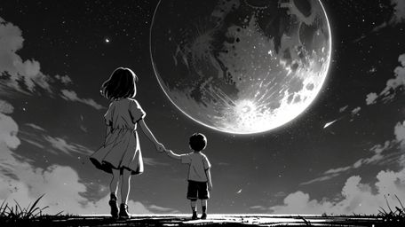 Immerse yourself in a visually stunning, Pixar-style anime that tells the heartwarming story of a kid whose best friend is th