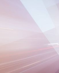 This long exposure photograph showcases a graceful and elegant geometric wallpaper featuring beautiful pastel gradients and a