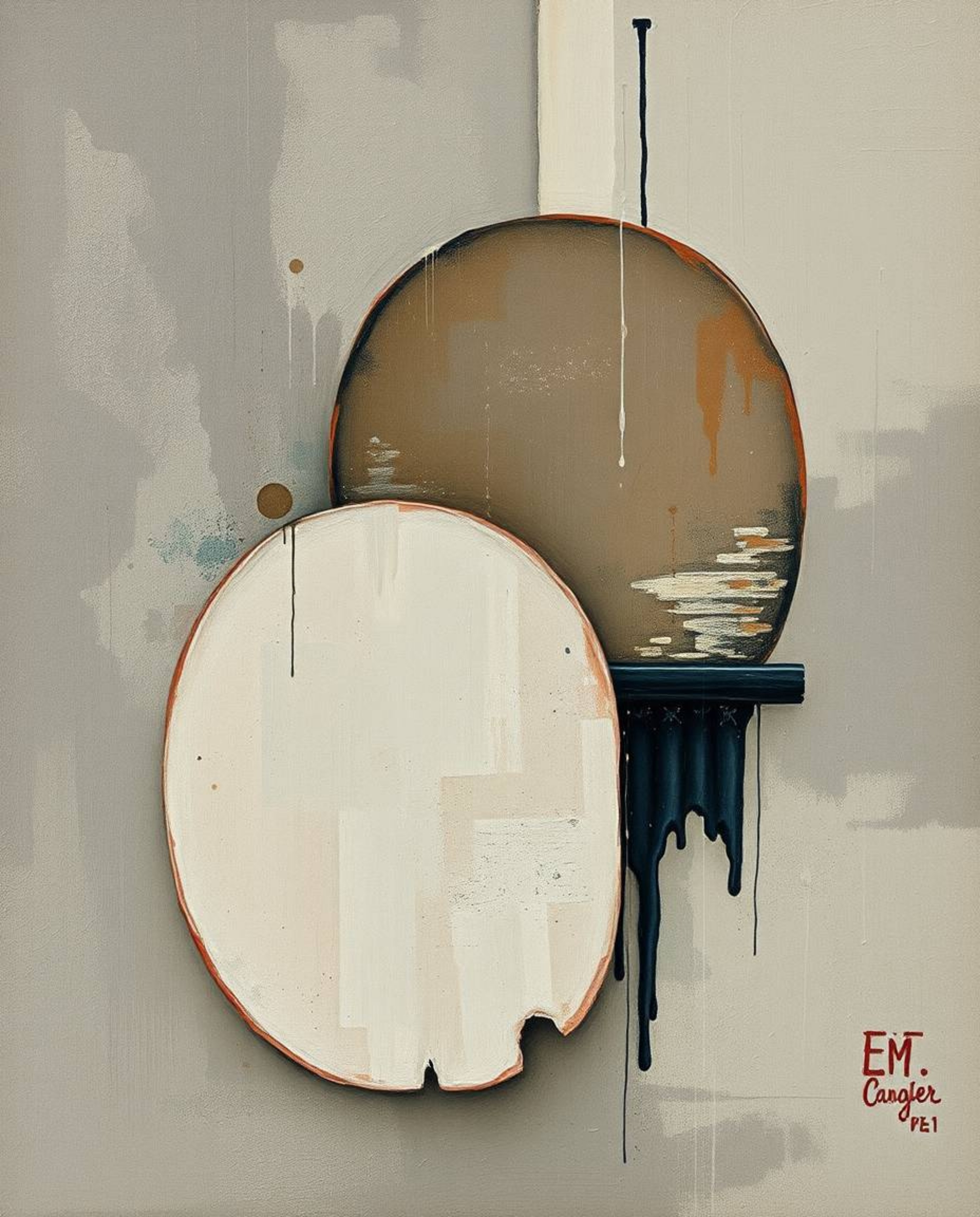 Explore the captivating world of classic oil painting where rich textures and visible brushstrokes bring to life abstract sha