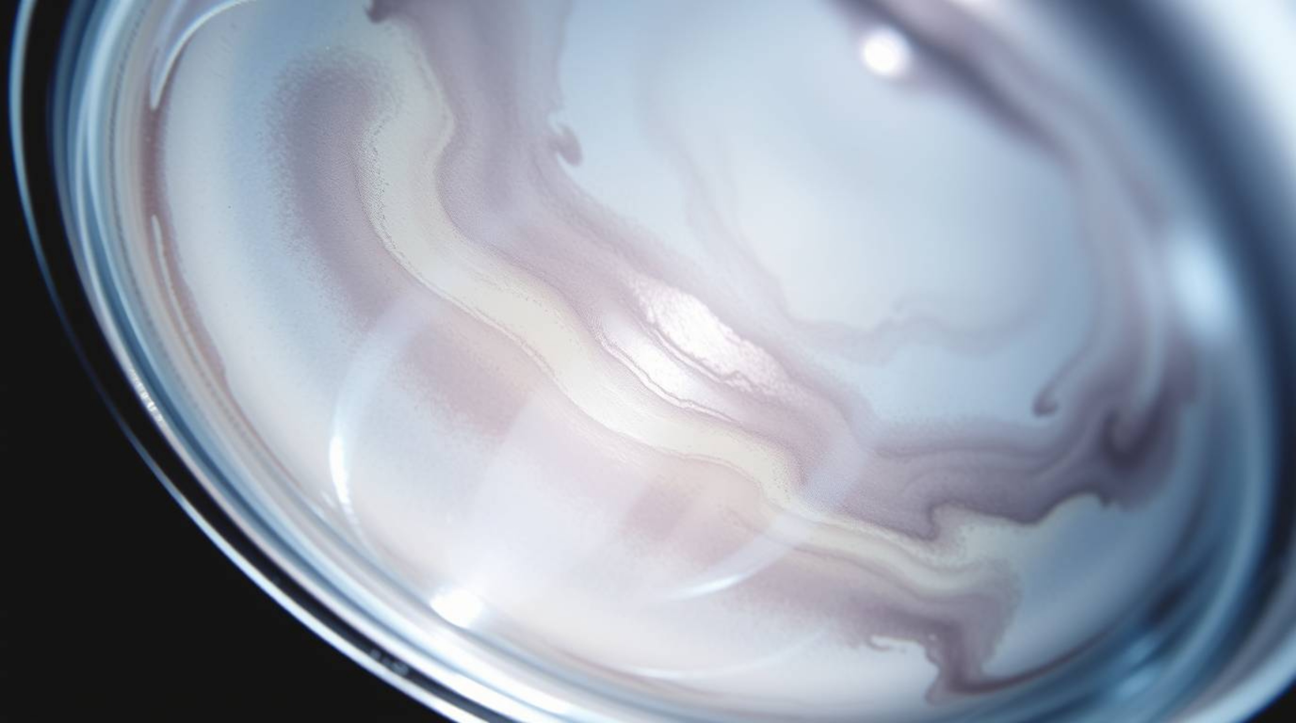 Explore the captivating details of a delicate watercolor painting featuring a glass object reflecting smooth gradient texture