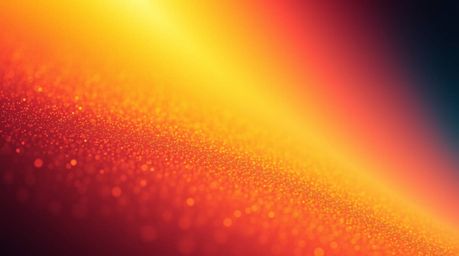 Experience the mesmerizing beauty of the aurora borealis in extreme macro detail. This image captures a warm golden glow with