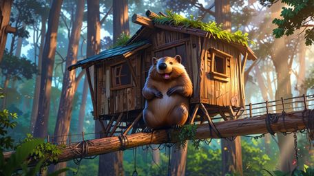 In a beautifully poignant scene, crafted with the emotional depth of Pixar and the artistic sensitivity of anime, a benevolen
