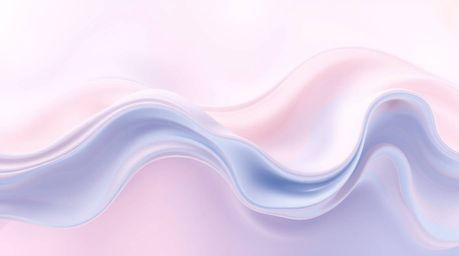 Discover a stunning visual of a graceful, elegant fluid abstract wave.  This artwork features a captivating pastel gradient t