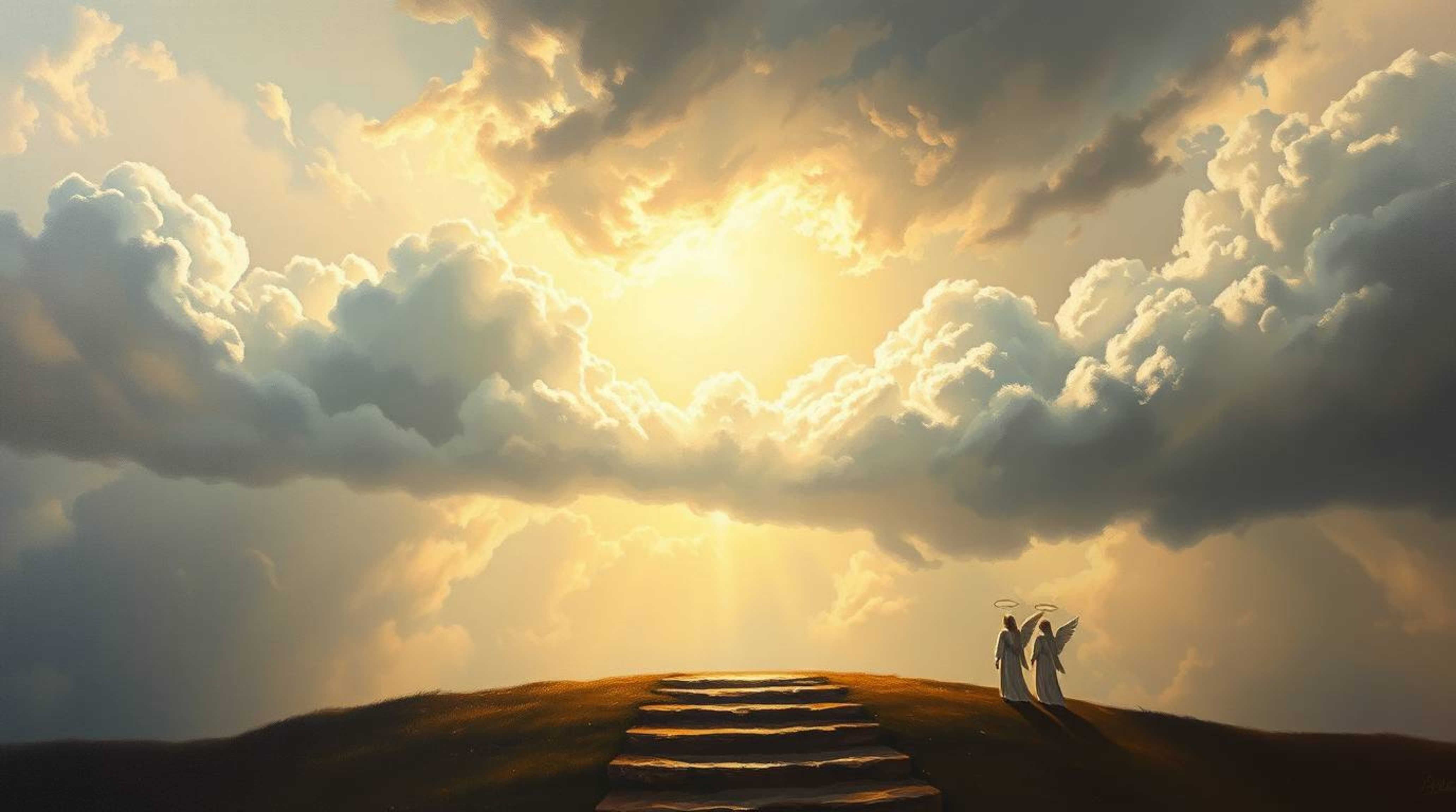 This classic oil painting features a dramatic interplay of strong, hard light creating direct, harsh shadows and rich texture