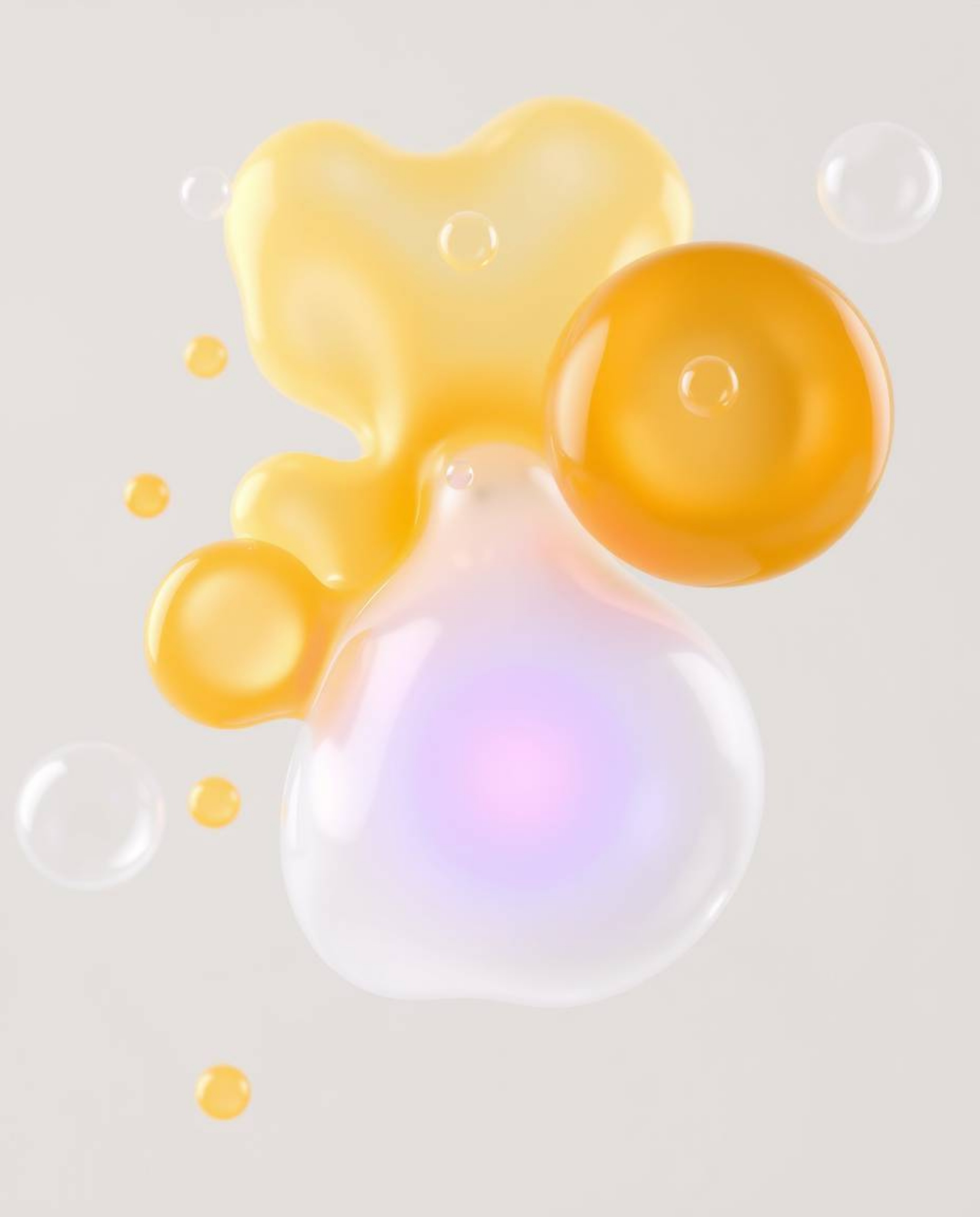 Explore high-resolution stock photos featuring stunning 3D renders of fluid organic blobs. These images showcase translucent 