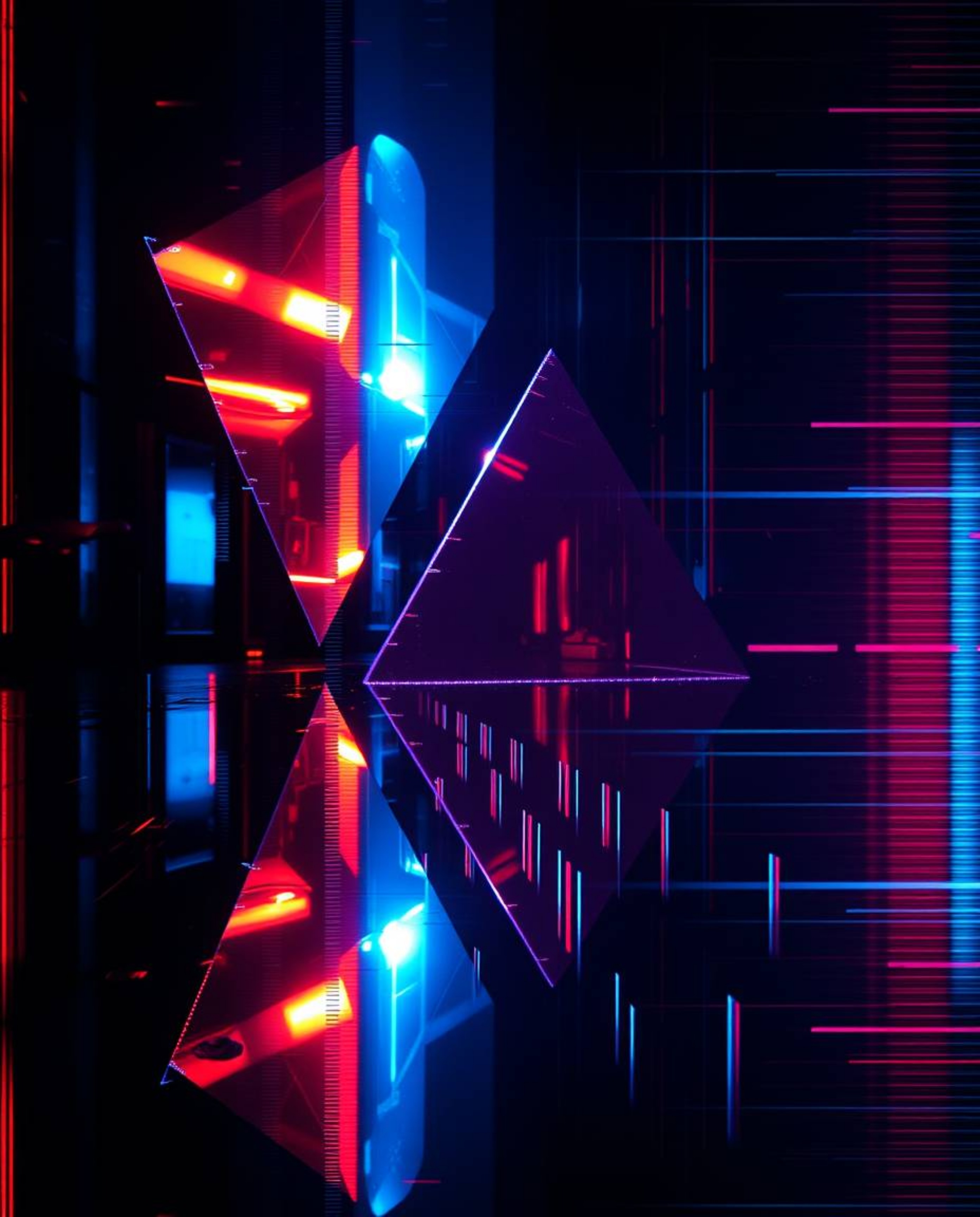 Explore dramatic cinematic style images featuring iridescent reflections and film-like composition. These captivating visuals