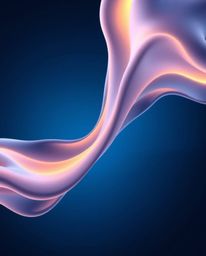 Immerse yourself in a world of futuristic wonder with these stunning 3D fluid shapes.  Featuring mesmerizing glowing edges an
