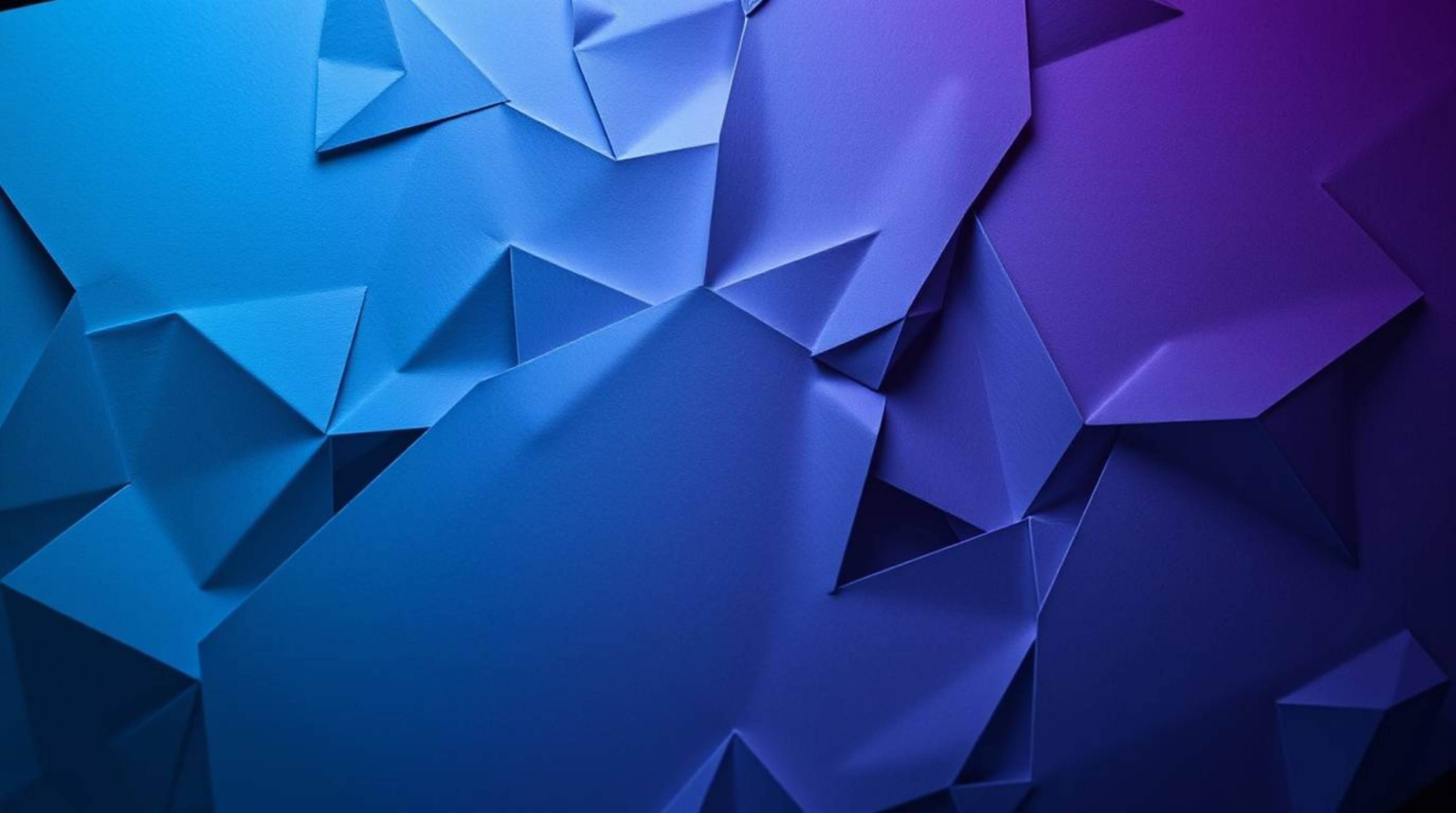 Explore the mesmerizing fusion of dramatic cinematic style and intricate origami, featuring a gradient texture inspired by th