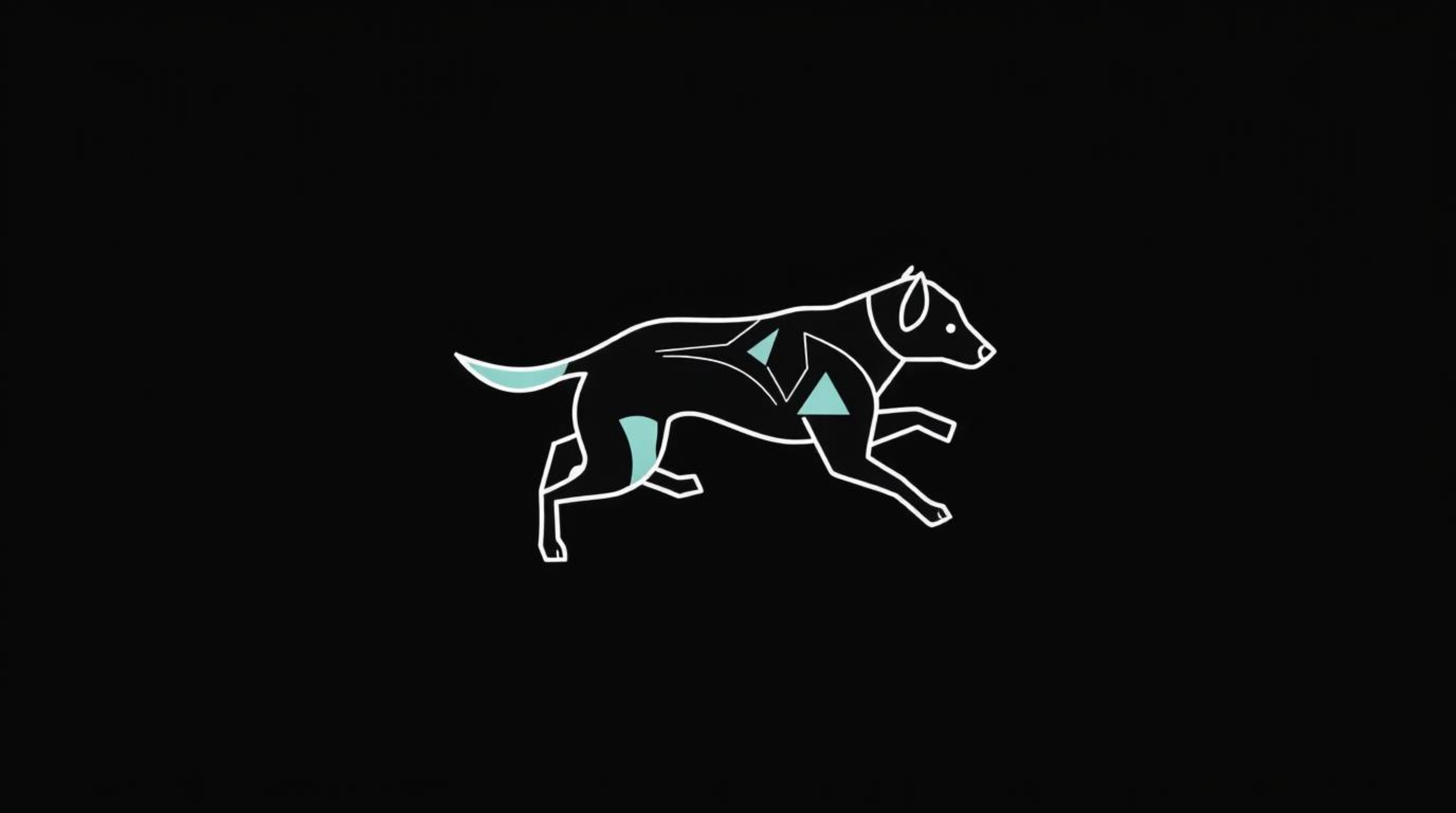 A captivating image depicting a futuristic dog autonomously walking in the vast expanse of space, viewed from a high-angle pe
