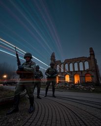Explore the captivating world of long exposure photography, where time is manipulated to create stunning visuals of a battlef