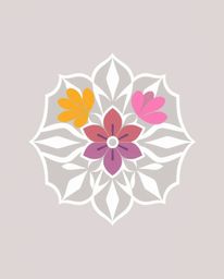 Explore a captivating collection featuring geometric flower logos with clean lines, balance, and symmetry for visual clarity.