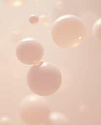 Explore mesmerizing 3D renders of fluid organic blobs and translucent materials gracefully floating in space. Captured in a t