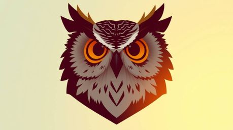 A heartwarming Pixar-style scene featuring a blind owl with extraordinary inner vision. Bathed in the soft golden light of su