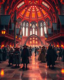 Discover a breathtaking modern futuristic wizarding school, brimming with young, heroic wizards.  Experience epic scale scene