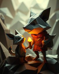 Experience a captivating adventure where a hero embarks on a transformative journey accompanied by a witty, talking animal si