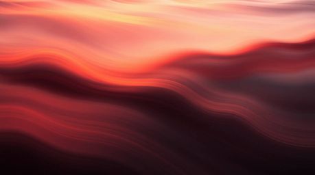This stunning image captures a fluid abstract wave in a long exposure photograph, showcasing a beautiful gradient texture bat