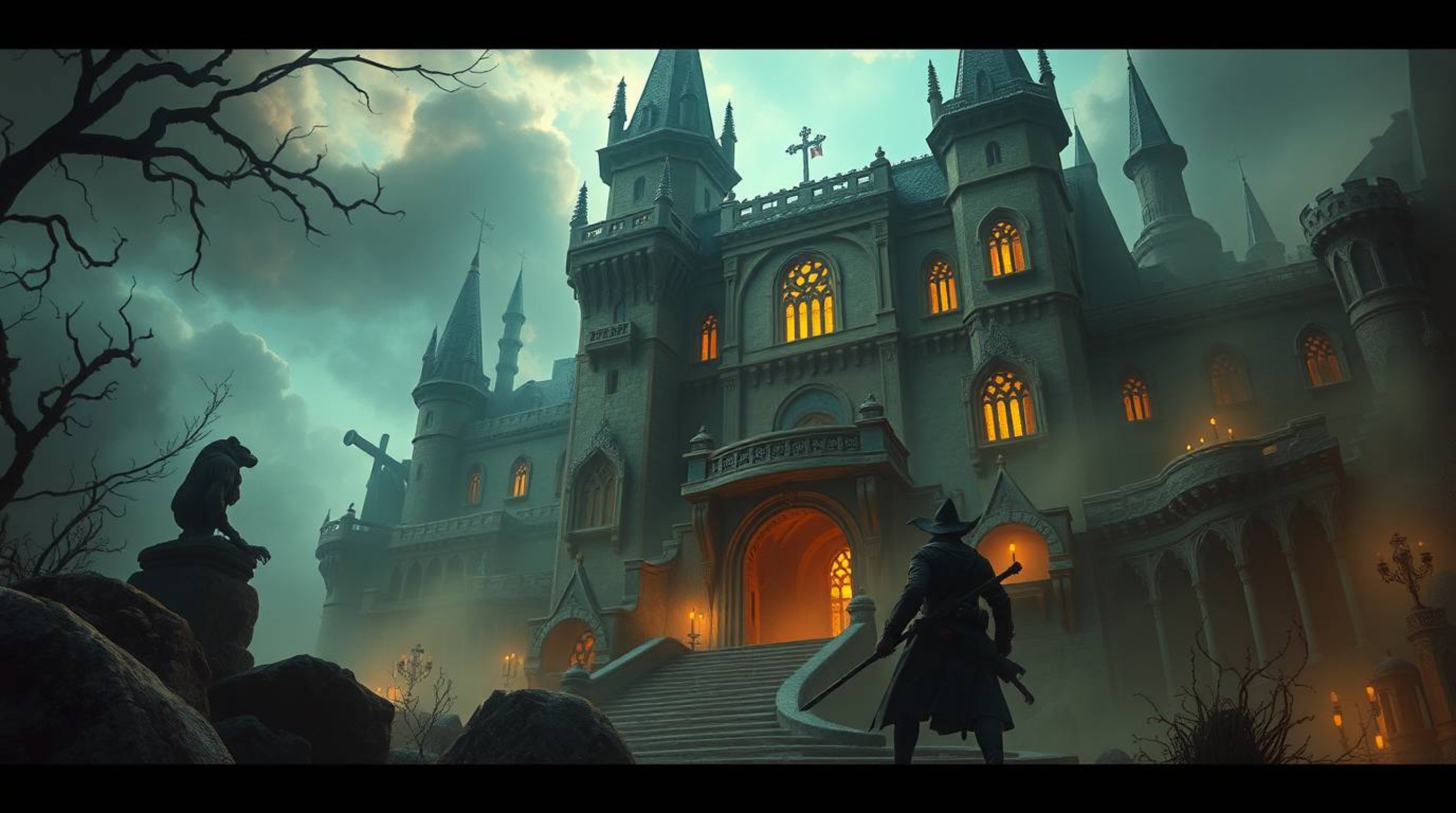 Experience a dreamlike surreal world where a cunning thief attempts to infiltrate an otherworldly, heavily guarded castle. Th