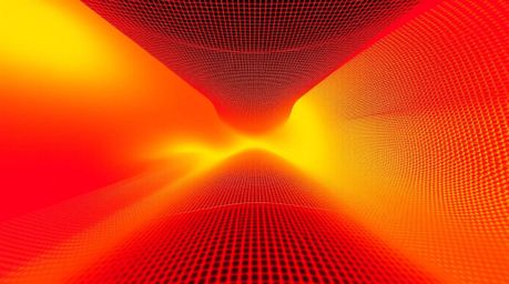 Explore captivating abstract poster designs featuring warm low angle perspective and a vibrant gradient mesh pattern. This mo
