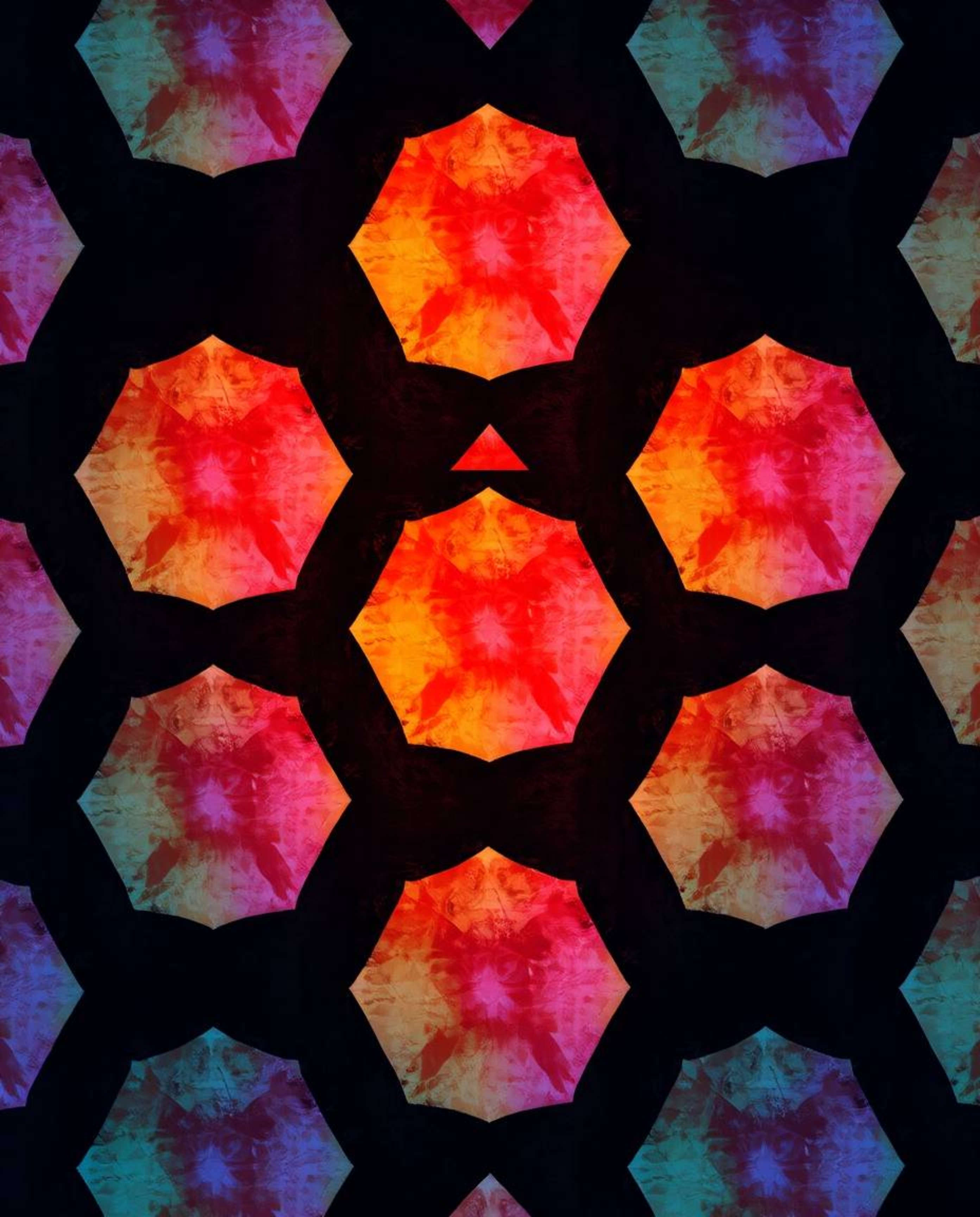 Discover stunning watercolor paintings featuring dramatic chiaroscuro lighting, alongside vibrant seamless geometric patterns