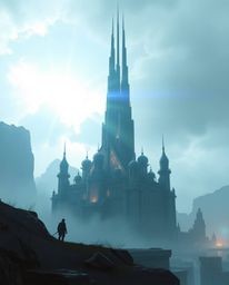 Discover a captivating collection of surreal digital art featuring epic lens glow lighting, futuristic cityscapes with foldin
