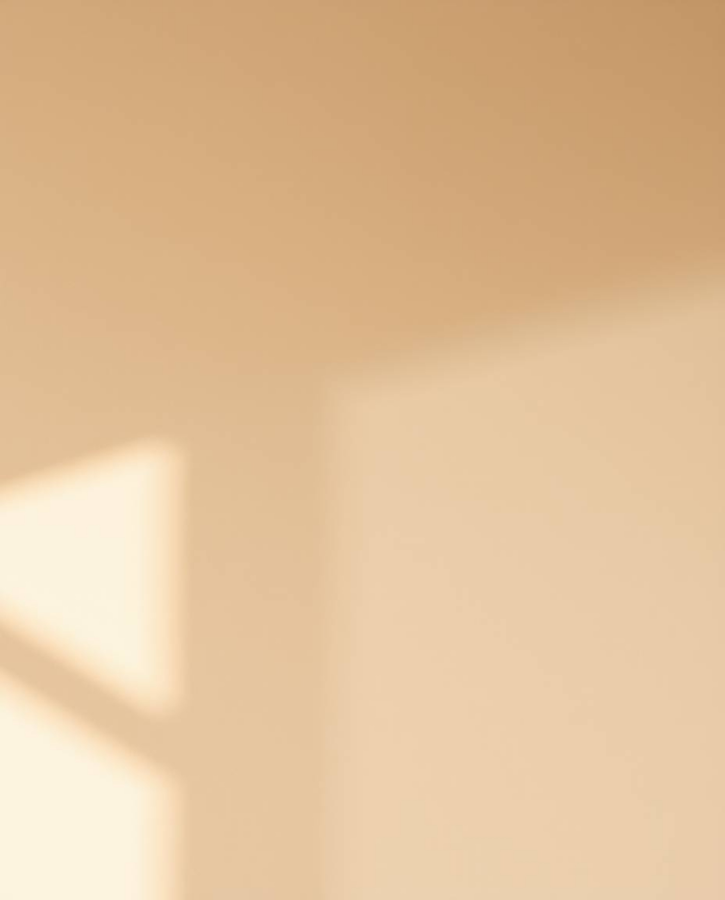 This image showcases a strong, hard light illuminating a geometric pastel gradient wallpaper featuring browns and beiges. The