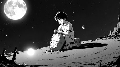 Immerse yourself in a visually stunning, Pixar-style anime that tells an extraordinary story of friendship between a kid and 