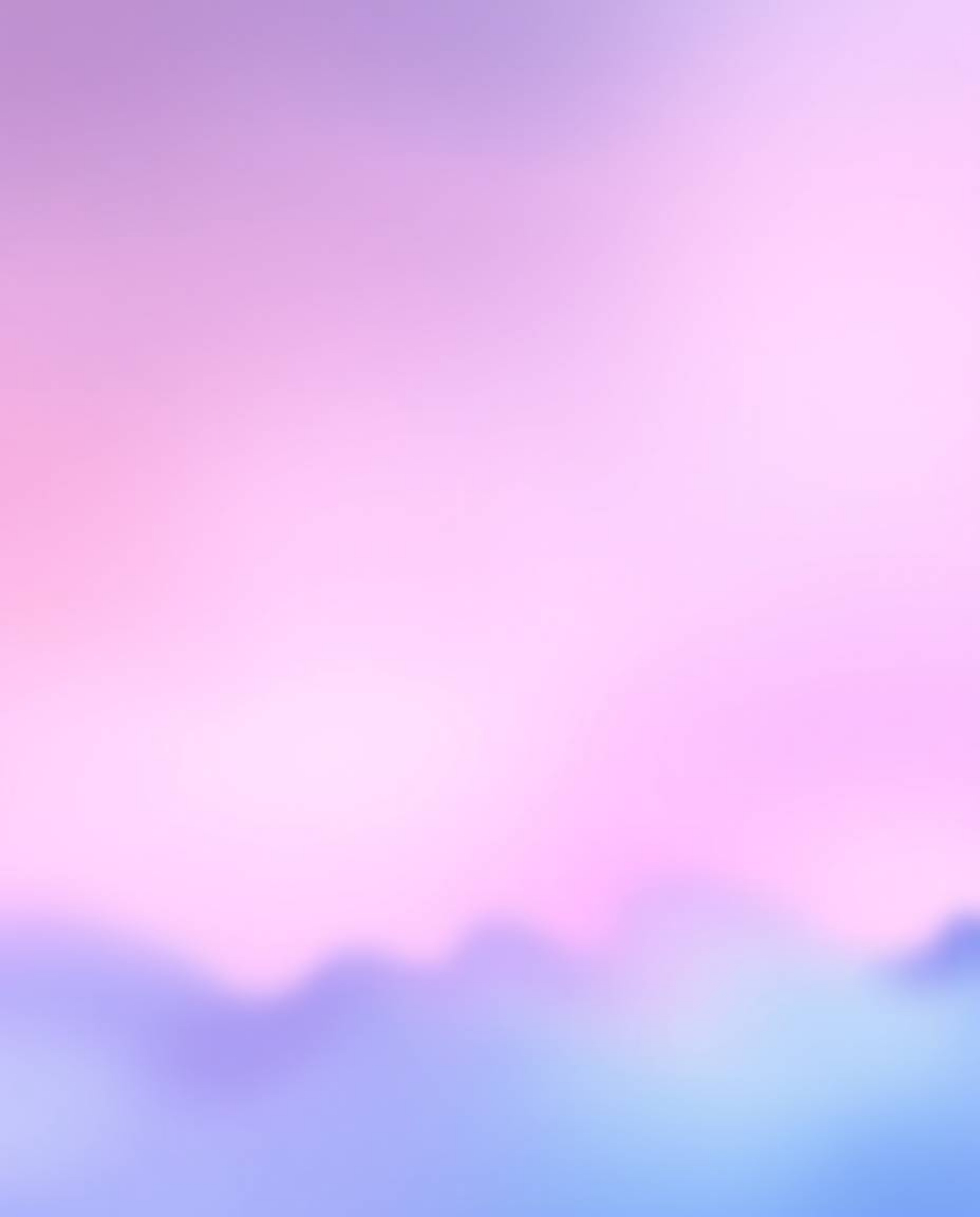 A mystic and enchanting environment featuring a soft pink, blue, and violet gradient.  The minimal background creates a dream