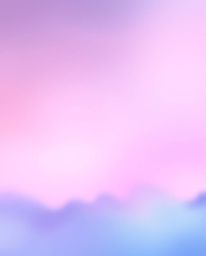 A mystic and enchanting environment featuring a soft pink, blue, and violet gradient.  The minimal background creates a dream