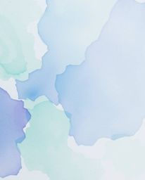 Explore a collection of delicate watercolor paintings featuring cool colors, translucent washes, and fluid brushstrokes. Thes