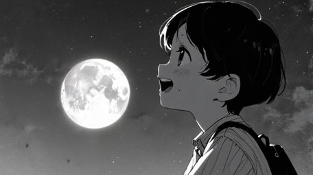 Discover a heartwarming, Pixar-style anime that brings to life the magical friendship between a young kid and the moon. In th